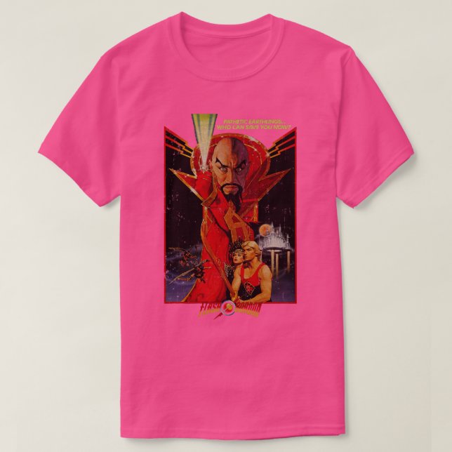 Camiseta Flash Gordon (Diseño del anverso)