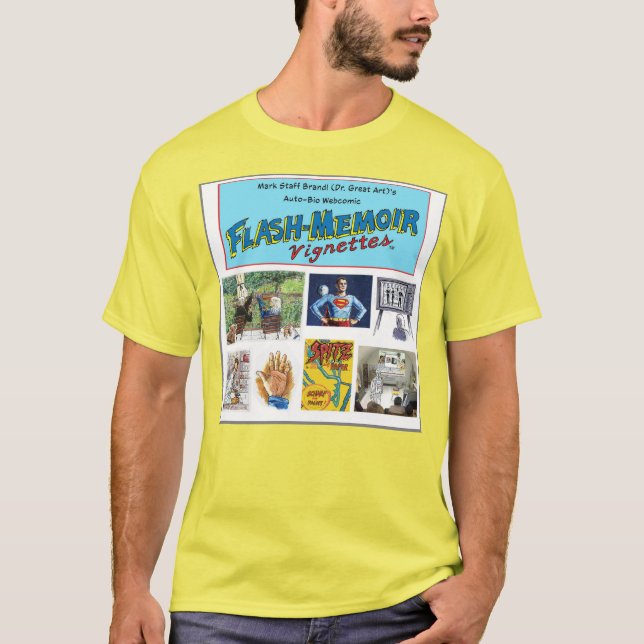 Camiseta Flash Memoir Vignettes T-Shirt (Anverso)
