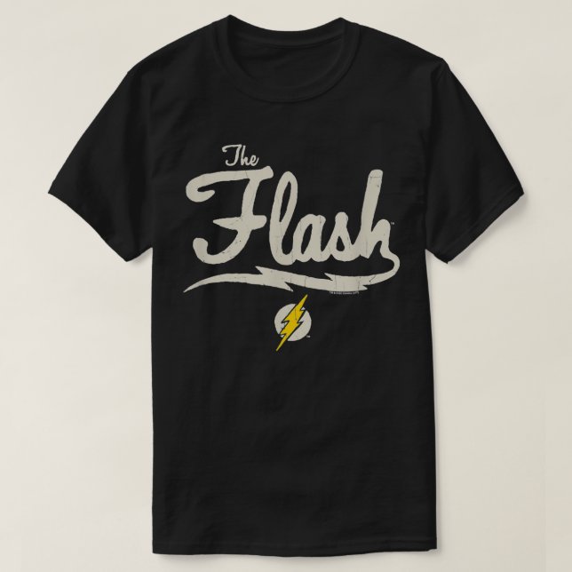 Camiseta Flash Old School Flash (Diseño del anverso)
