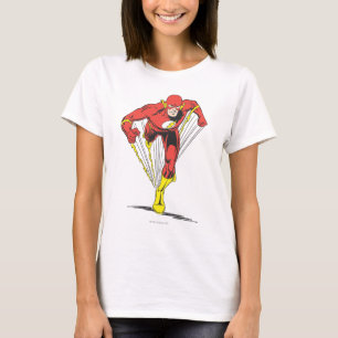 Camiseta Flash se ejecuta hacia adelante