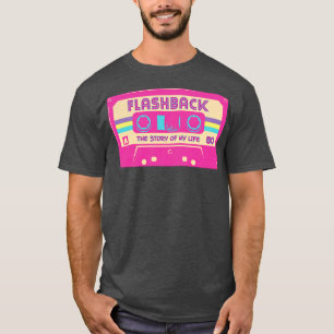 Camiseta Flashback de música mixtape Retro de los años 80