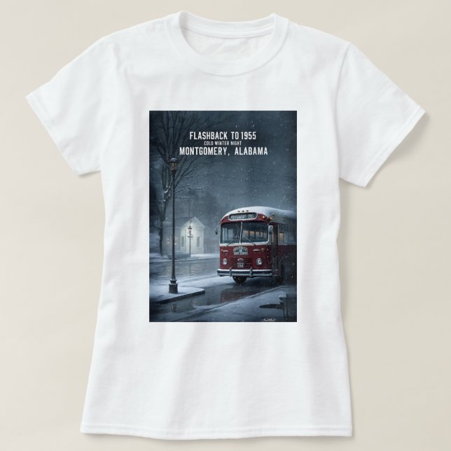 Camiseta Flashback invernal de 1955 (Diseño del anverso)