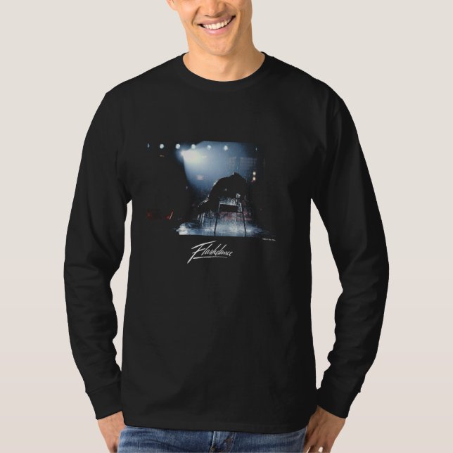Camiseta Flashdance Water Scene Wet Chair Dance (Anverso)