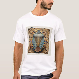 Camiseta Flat Bug Dorsal View 310824IREF245 - Watercolor
