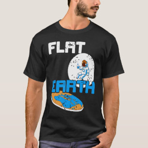 Camiseta FLAT Earth Retro Vintage Flat Earl Society Pres
