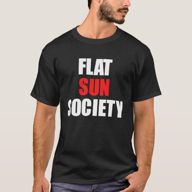 Camiseta Flat Sun Society (Anverso)