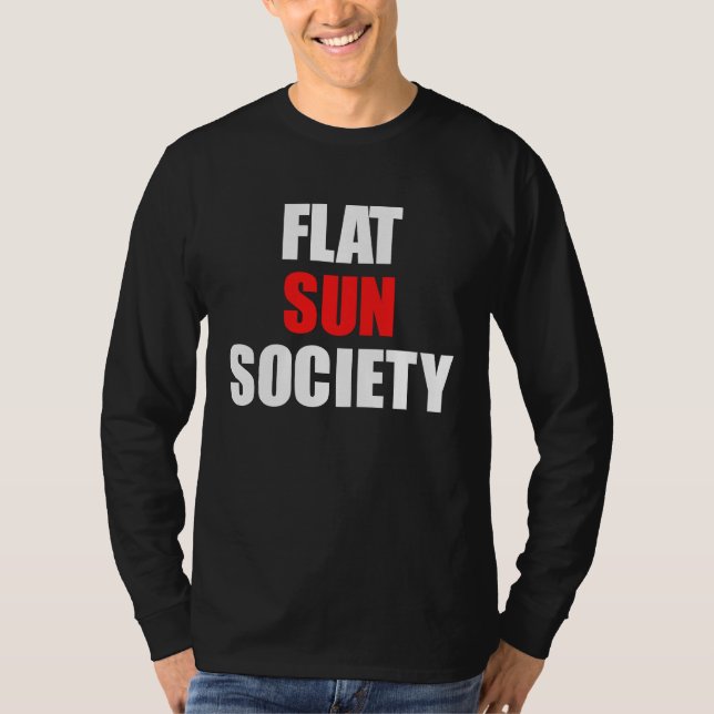 Camiseta Flat Sun Society (Anverso)