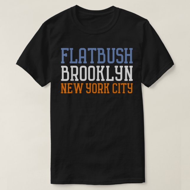 Camiseta Flatbush NYC Brooklyn  (Diseño del anverso)