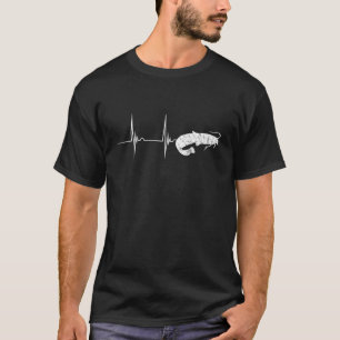 Camiseta Flathead Catfish Angler Heartbeat Ekg Pulse Fish C