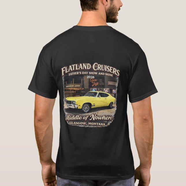 Camiseta Flatland Cruisers Father’s Day Show & Shine (Reverso)
