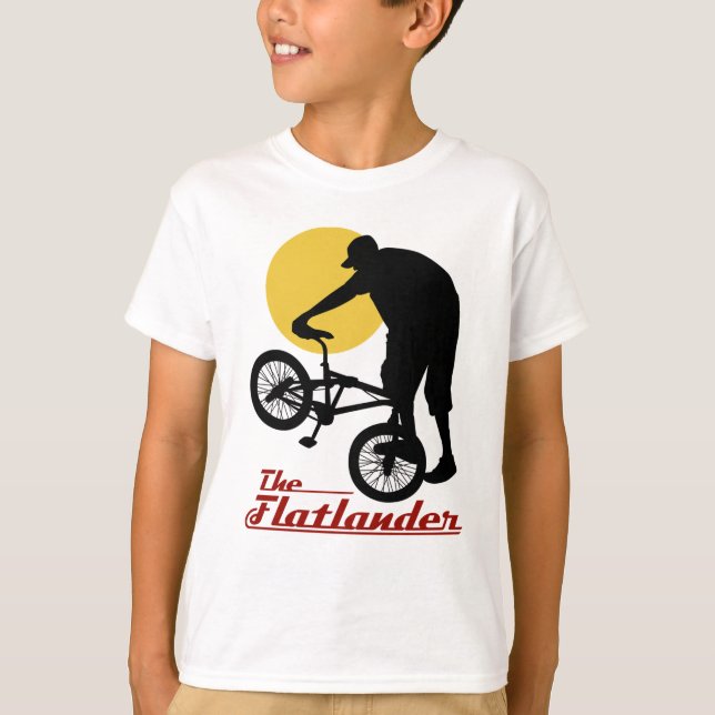 Camiseta Flatlander BMX (Anverso)