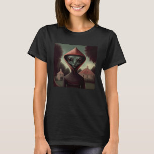 Camiseta Flatwoods Monster Braxie 1952 Creepy Alien Cryptid