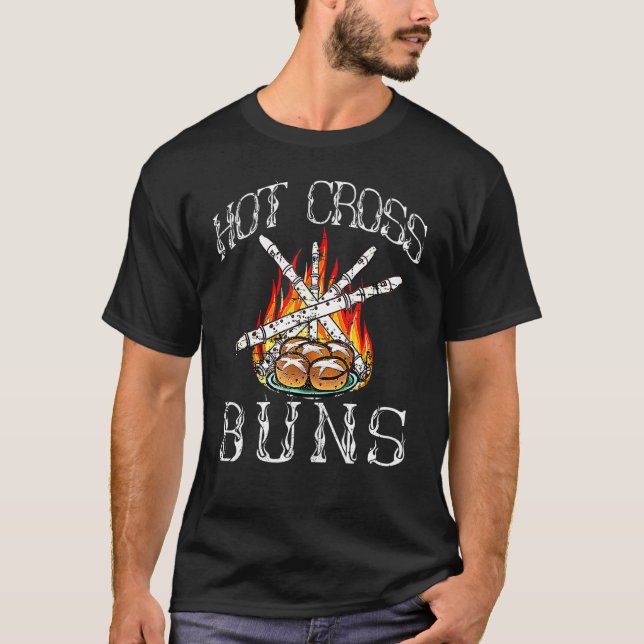 Camiseta Flauta 1 de ropa de ropa de bollos calientes (Anverso)