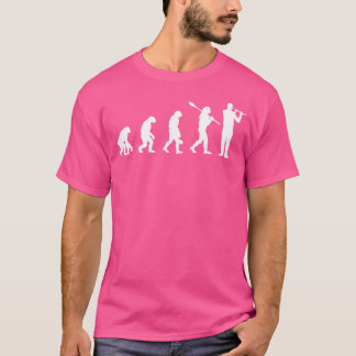 Camiseta Flauta de evolución