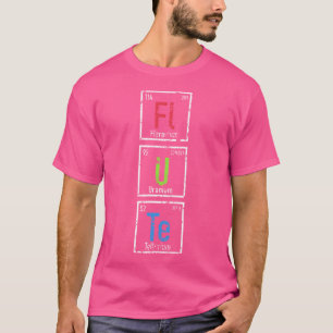 Camiseta Flauta de experto en tabla flutista