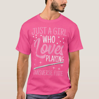 Camiseta Flauta de flauta de instrumentos musicales del jug
