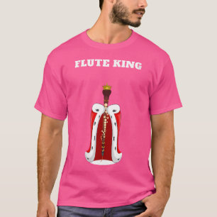Camiseta Flauta de las mujeres King Boys Flauta Tshirt Mens