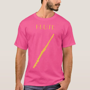 Camiseta Flauta de orquesta sinfónica de banda flauta