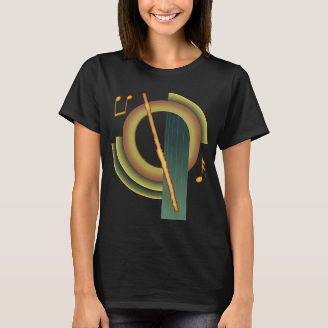 Camiseta Flauta Deco (Anverso)