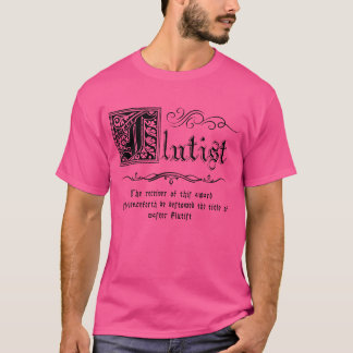 Camiseta Flauta Flutista Medieval Master