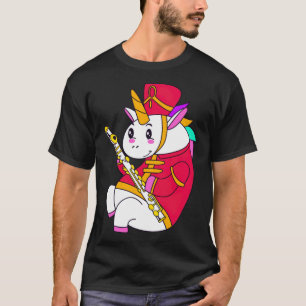 Camiseta Flauta graciosa sorpresa de unicornio
