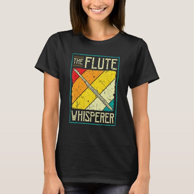 Camiseta Flauta Traversa Instrumento La Flautista Susurrant (Anverso)