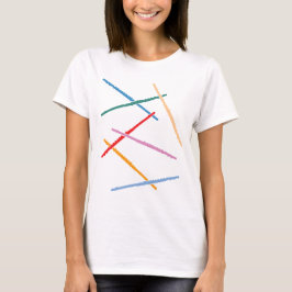 Camiseta Flautas Coloridas
