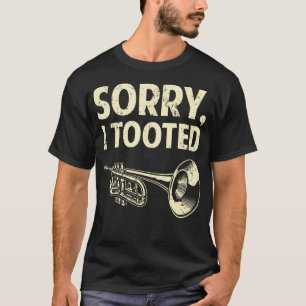 Camiseta Flautista de Trompeta Divertido Trompetista de Ban