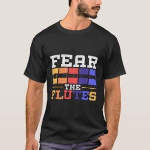 Camiseta Flautista Jugador Flutista Músico Musical Ins