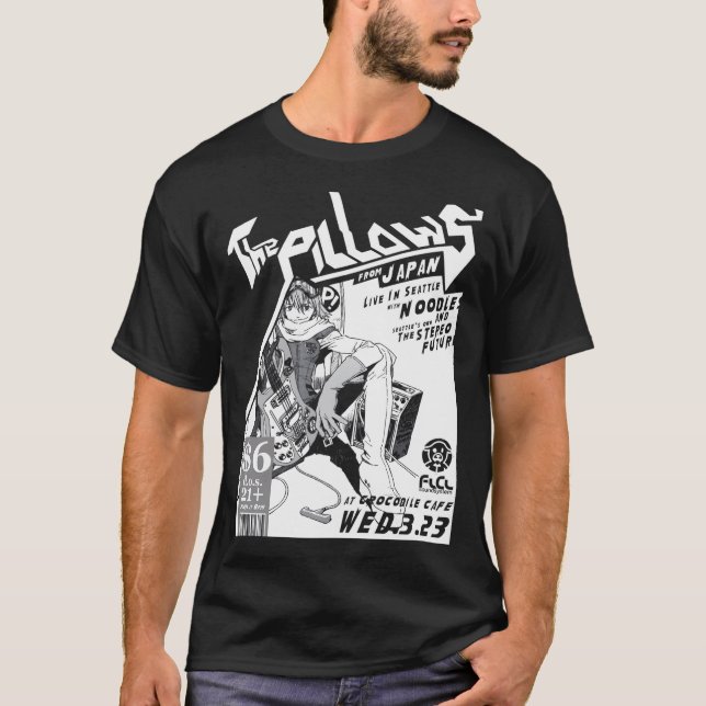 Camiseta Flcl Los Pillows En Vivo (Anverso)