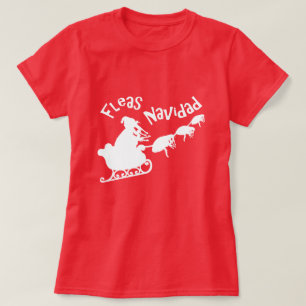Camiseta Fleas Navidad