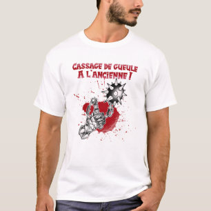 Camiseta Fléau médiéval - cassage de gueule a l'ancienne !