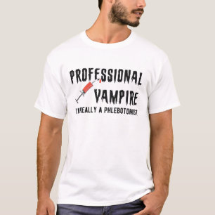 Camiseta Flebotómero - vampiro profesional