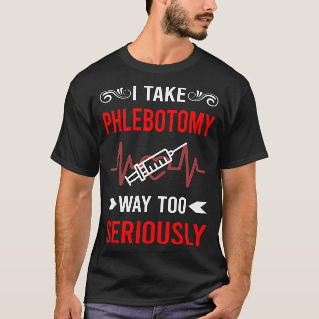 Camiseta Flebotomía grave (Anverso)