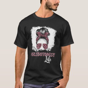 Camiseta Flebotomía Vida Desordenada Mujeres Enfermeras Fle