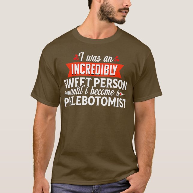 Camiseta Flebotomist Gift Phlebotomy Technician Funny (Anverso)