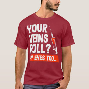 Camiseta Flebotomista Funny Chiste Phlebotomy Technician