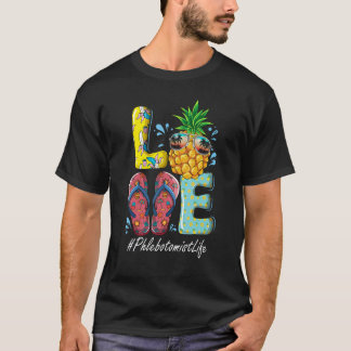 Camiseta Flebotomista Hola Verano Feliz Último Día Escuela