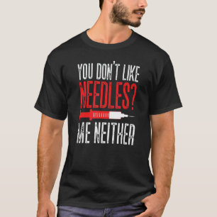 Camiseta Flebotomista Técnico de Flebotomía Enfermera Broma