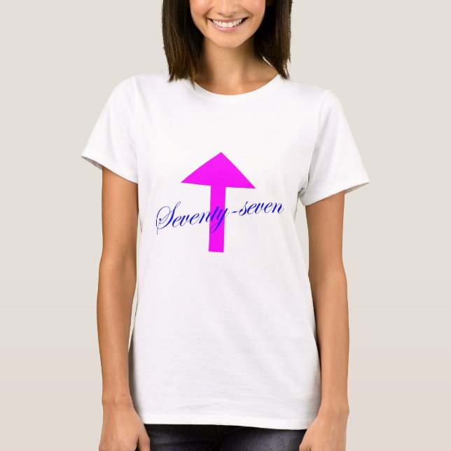 Camiseta Flecha 77 (Anverso)