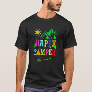 Camiseta Flecha Campamento Feliz Campamento de Verano Campi