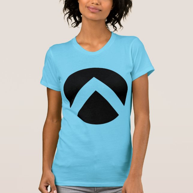 Camiseta Flecha circular de chevron (Anverso)