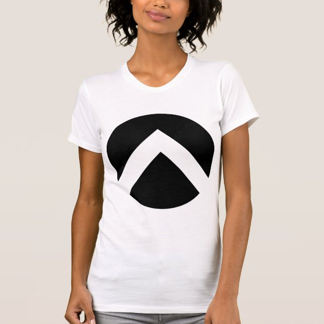 Camiseta Flecha circular de chevron (Anverso)