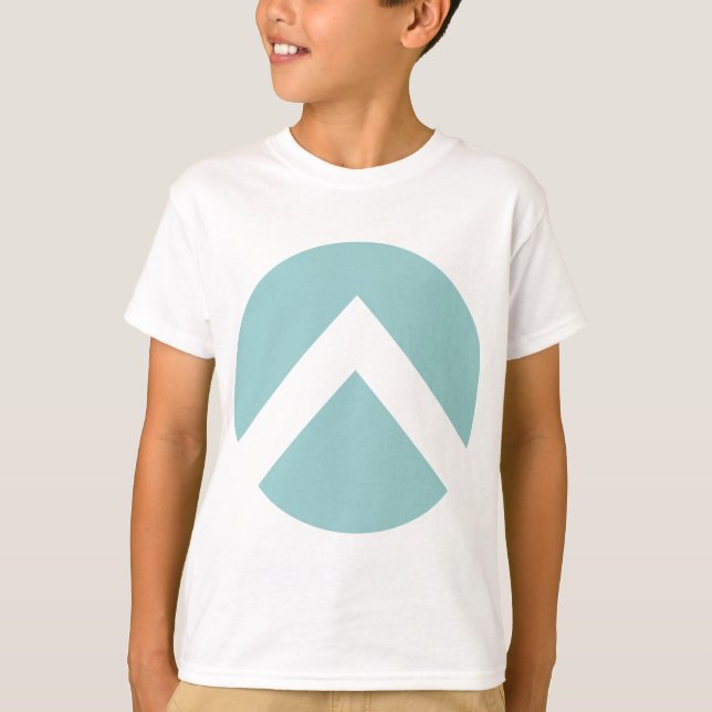 Camiseta Flecha circular de chevron (Anverso)