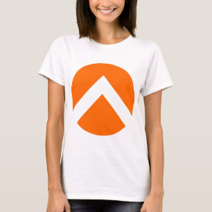 Camiseta Flecha circular de chevron