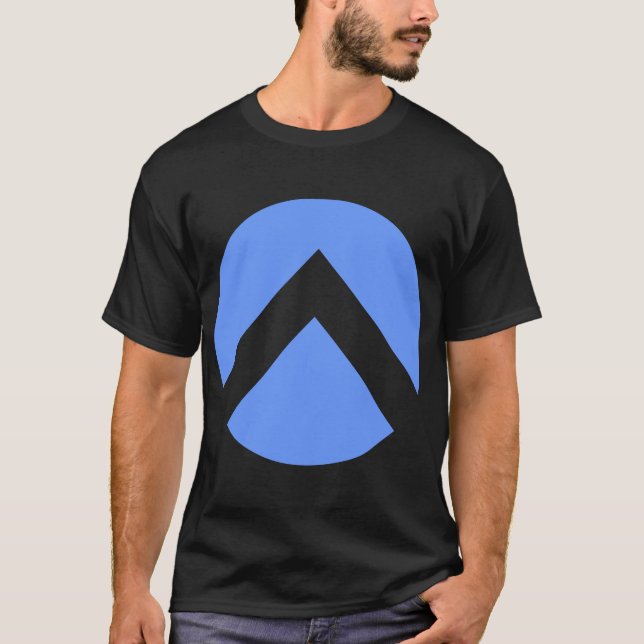 Camiseta Flecha circular de chevron (Anverso)