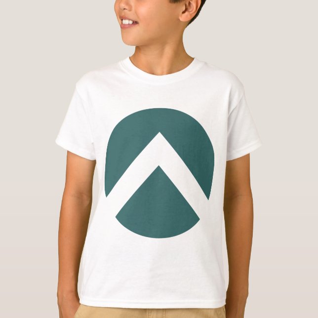 Camiseta Flecha circular de chevron (Anverso)