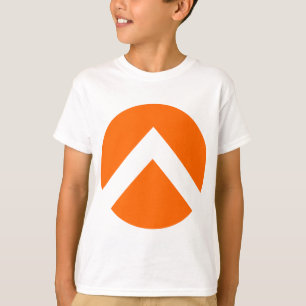 Camiseta Flecha circular de chevron