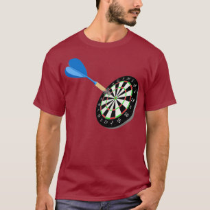 Camiseta Flecha de dardos con tablón de guiones en Bullseye