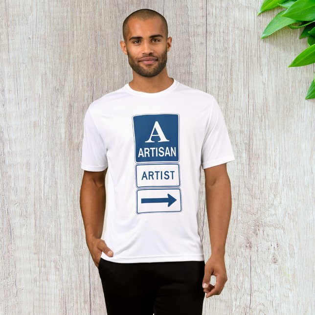 Camiseta Flecha de dirección de Rótulo de estudio de artist (Subido por el creador)